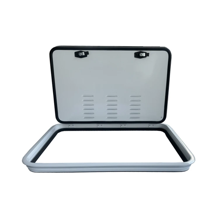 Tongfa Custom Size Aluminum Alloy Frame Rv Storage HATCH Baggage Door For Caravan Trailer