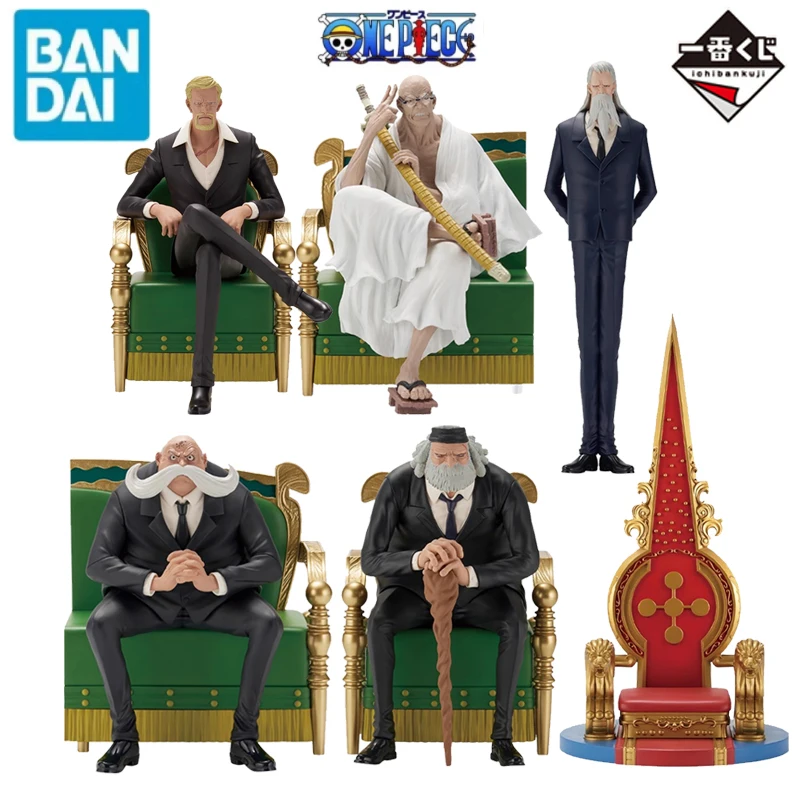 

BANDAI Original Ichiban Kuji One Piece The Throne of Power StShepherd Ju Peter StMarcus Mars Action Figures Toys Kids Gift Model
