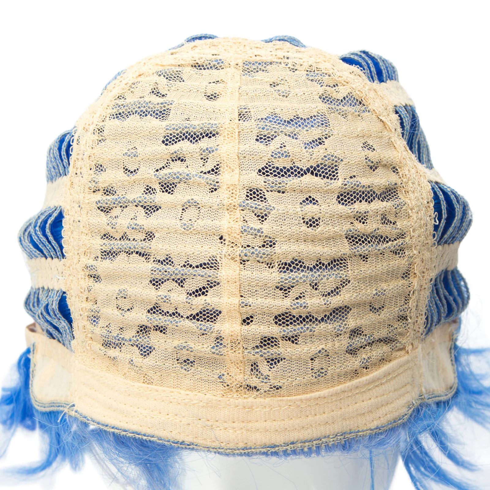 Hades Cosplay-Perücke, kurz, Farbverlauf, blauer Stil, hitzebeständiges Kunsthaar für Herren, Kostümzubehör, Halloween, täglicher Partygebrauch