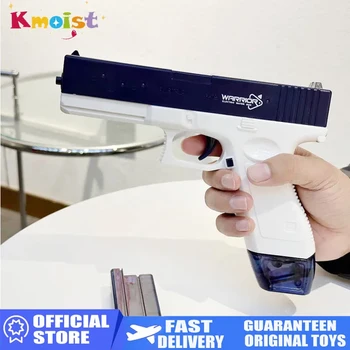 Pistola de água infantil de longo alcance, armas portáteis, praia de verão, brinquedos de tiro de luta ao ar livre, presentes para meninos e meninas, 10m