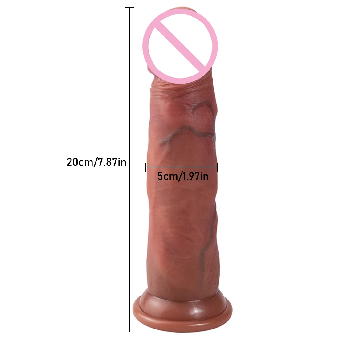 Huge Realistic Penis for Women Dildo with Suction Cup Masturbator Foreskin Move Big Dick Anal Stimulation Adult Sex Toys Phallus