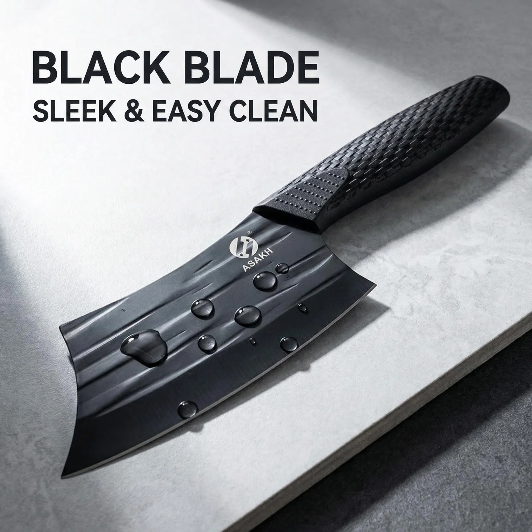 

Stainless Steel Kitchen Knives Professional Meat Cleaver Knife Chef Knife for Cutting Meat Vegetables Fruits and Daily Cooking