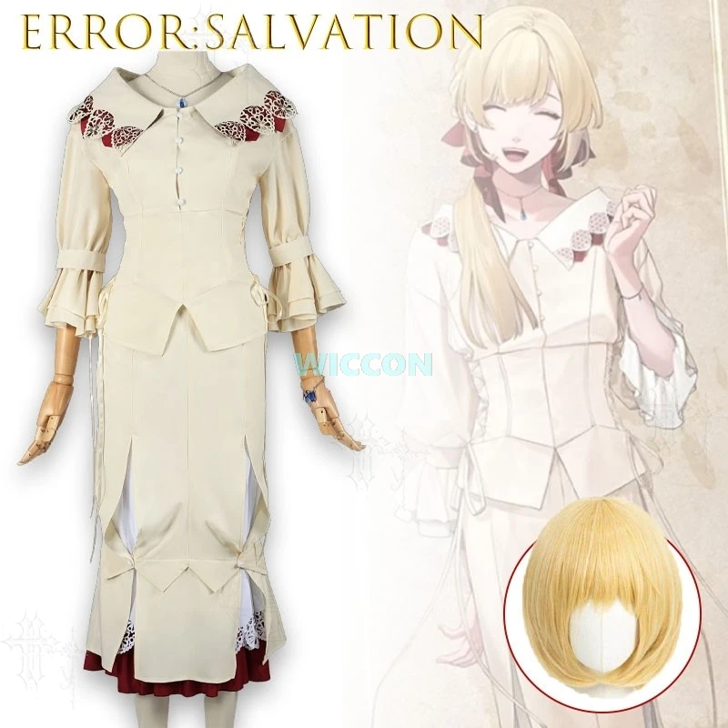Costume de cosplay ErroR Salvation The End Will Be Yours Ceres, tenue quotidienne, jeu de rôle, tenue de fête d'Halloween, carnaval, fête Lolita
