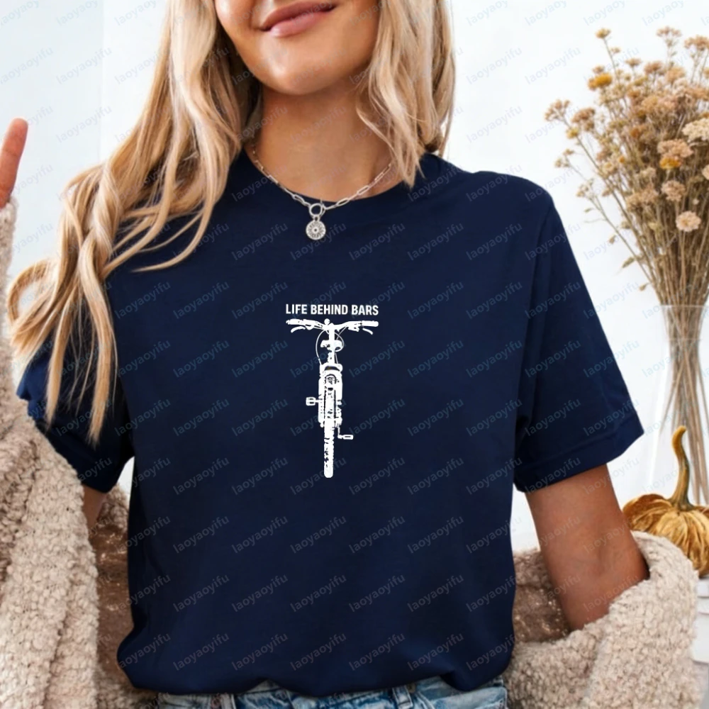 Funny Cycling T-Shirt Bike Rider Tee Mountain Biking Road Cycling Gift for Cyclists Men Women Bicycle Rider High Quality Cotton