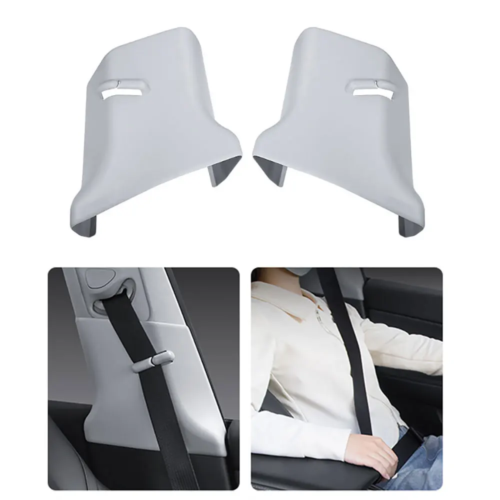 For tesla model Y 20-24 car Safety Seat Belt adjust Anti-Neck Belt limiter Driver and copilot Safety Seat Belt Anti neck Buckle