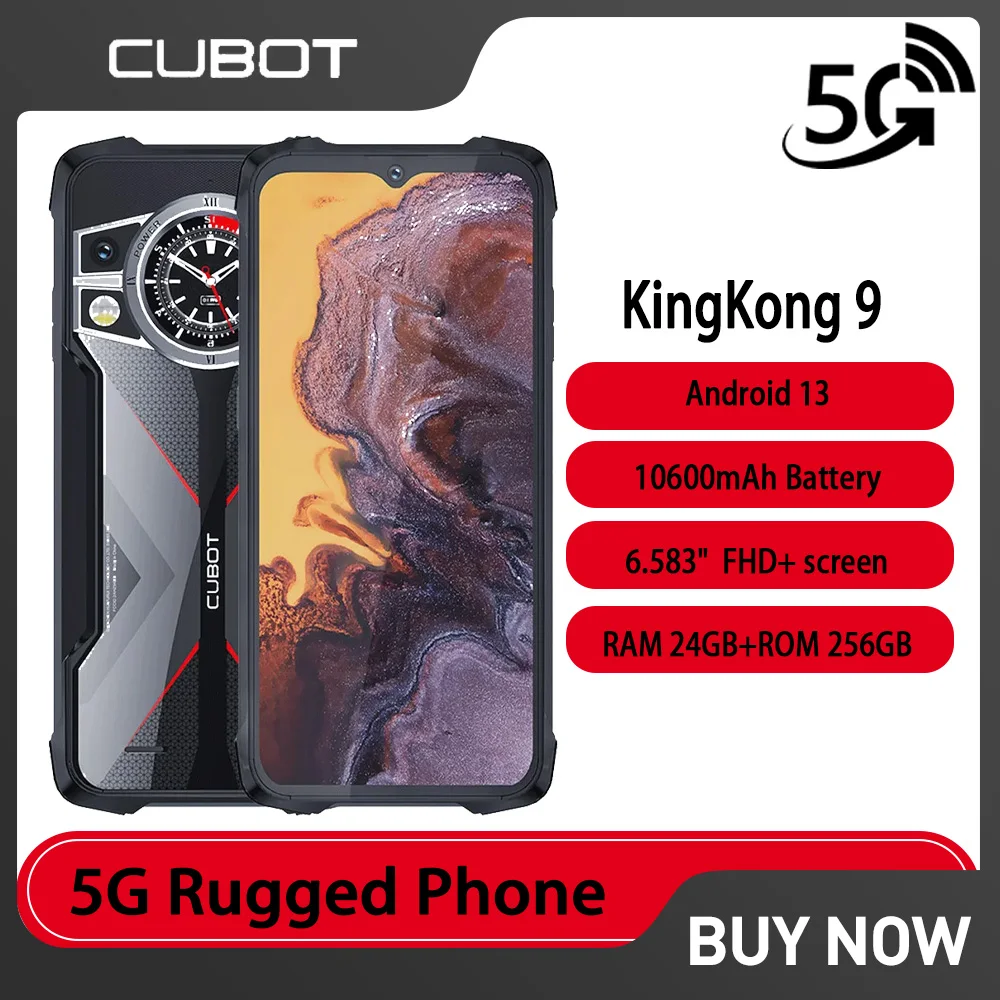 Прочный смартфон Cubot KingKong 9