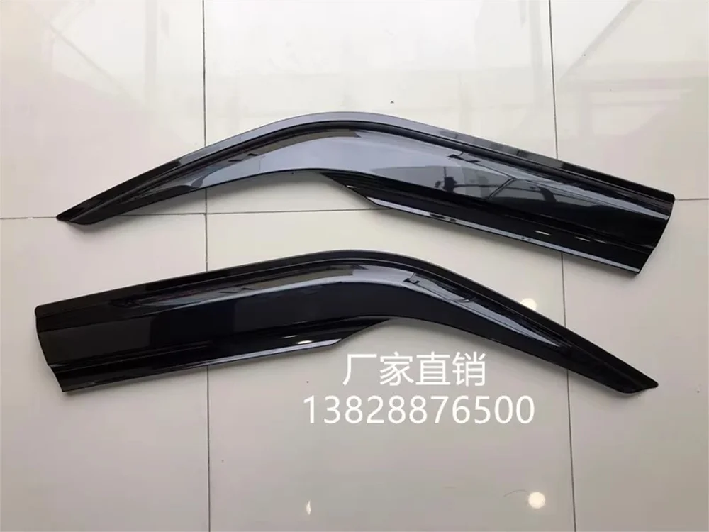 Aileron de pare-brise de voiture pour Toyota Hiace Van CommPiedmont, déflecteur de pluie, vent latéral, accessoires de fenêtre, 2005-2018, 2019-2023