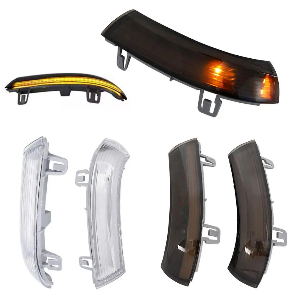 For Jetta Golf 5 Rearview Mirror LED Turn Signal Light High Brightness Waterproof Direct Fit No Modification Required