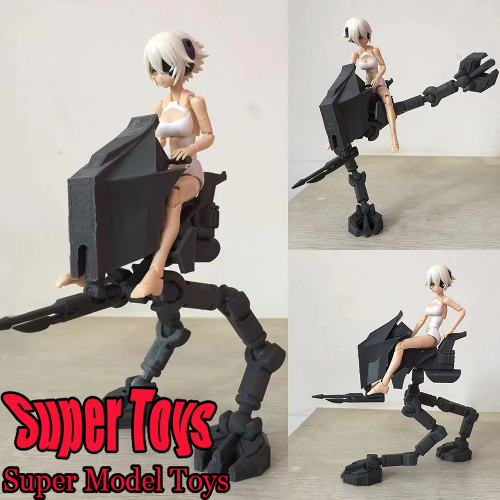 

In Stock 2 Color 1/12 Scale Female Soldier Scene Accessory Mini Vehicle Prop Fit 6-inches SHF Action Figure Model Doll Toys