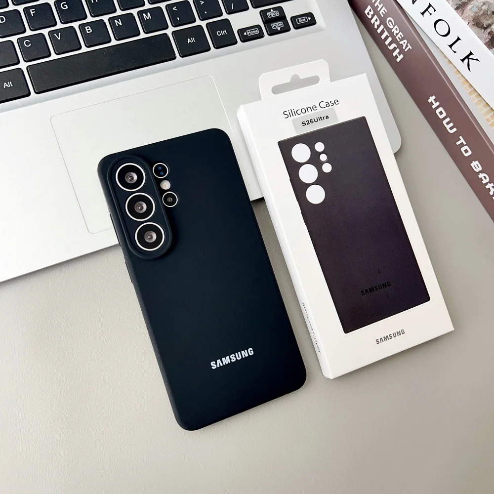Original für Samsung S26 S25 Ultra S26 Hülle Hochwertige Flüssigsilikon-Schutzhülle Samsung S26 S25 Plus S24 Schutzhülle & Box – Detail 12