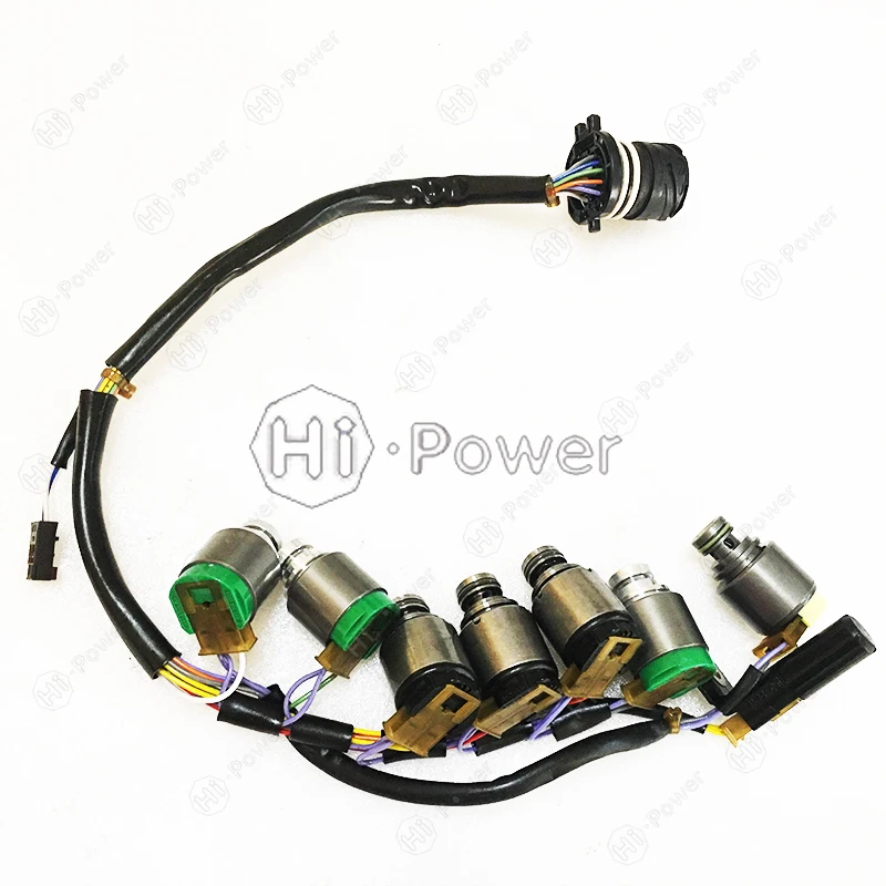 5HP19 5HP-19 Transmission Clutch Solenoids Kit / Wire Harness zf5HP19 for BMW Audi Prosche Refurbished zf5HP-19