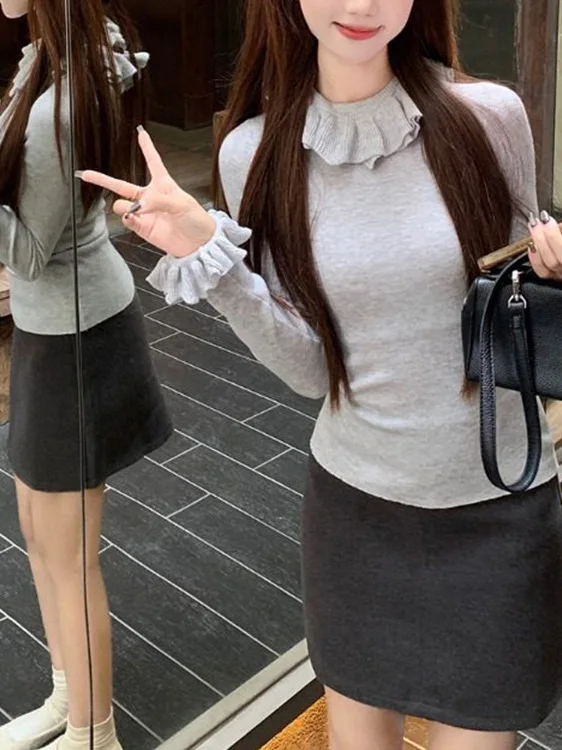 Ay F-High Collar Ru…