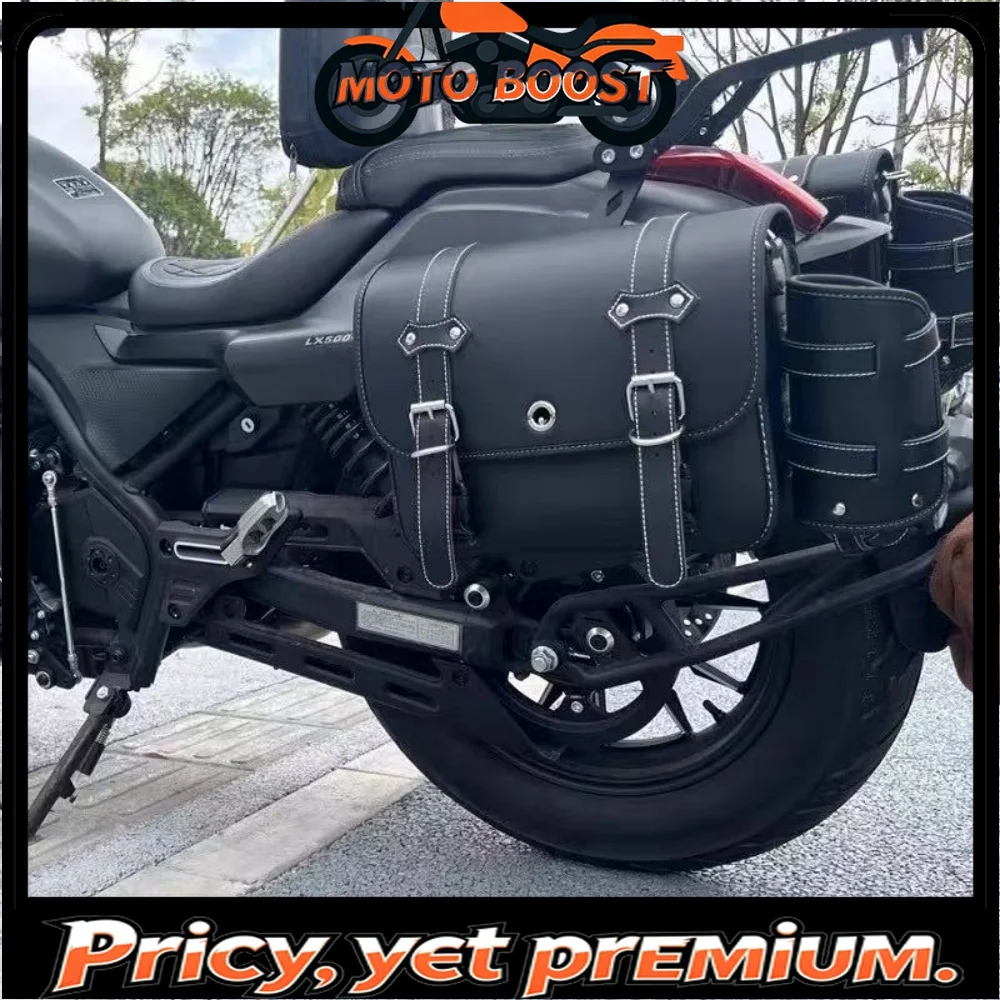 

【Premium quality】For Benda Chinchilla 300/350/450/500 quick release bag motorcycle retro side luggage accessories