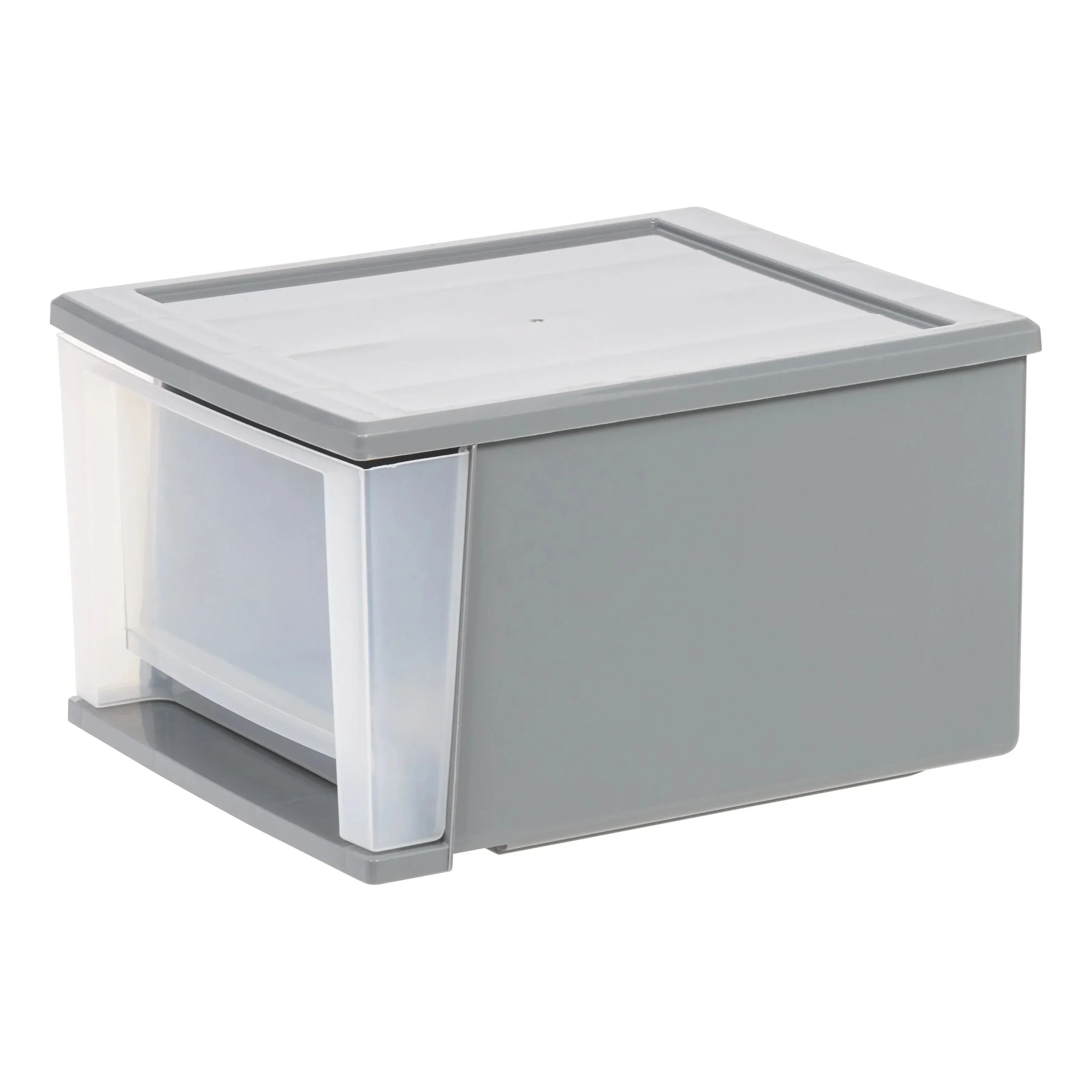 

17 Qt Medium Plastic Drawers, Under Bed Storage Bins, Stackable, Modular