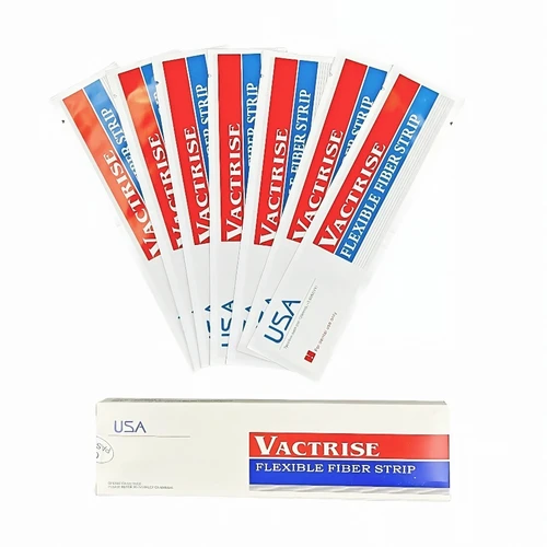 Toma de fibra de vidrio Dental, tira de fibra Flexible, tiras de unión de curación de resina ligera, Material de odontología, 3/7 Uds.