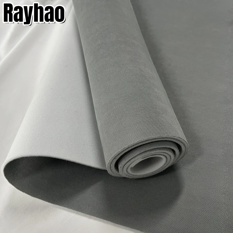 

No Self-adhesive Auto Upholstery Mesh Fabric Car Headliner Fabric Replacement with Foam Backing for DIY Repair Sagging Ceiling