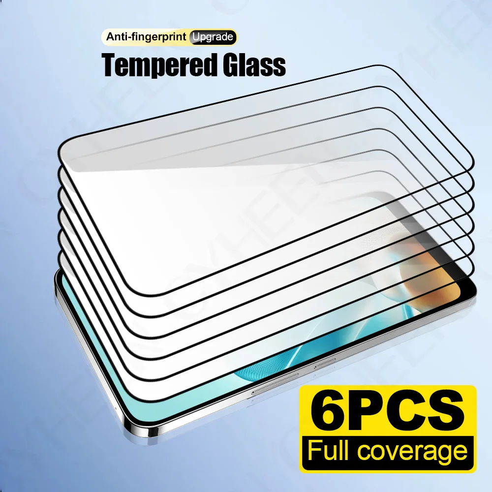 

6Pcs Protective Film for Motorola Moto G Power G Play (2026) Phone Screen Protector G Stylus 5G Tempered Glass G Power G (2025)