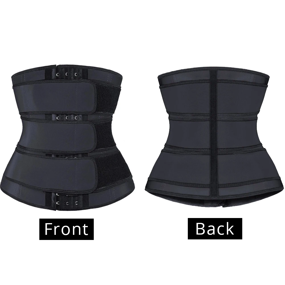 Waist Trainer Corset for Men Workout Sauna Sweat Belly Trimmer Belt Sports Compression Body Shaper Girdle Fitness Weight Loss