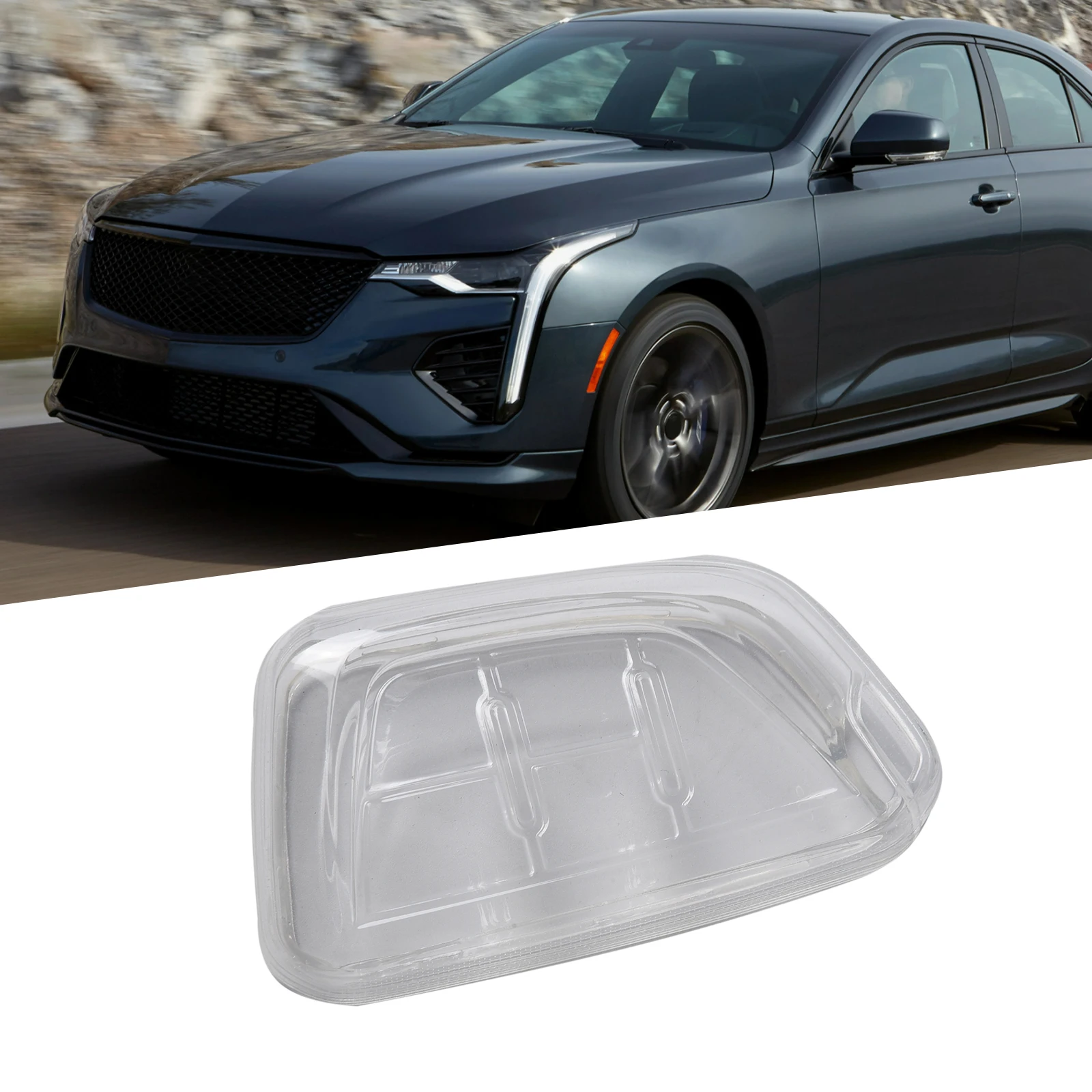 Case Key Case Easy Installation For Cadillac High-strength Light Thin Feel Perfect Transparent Direct Replacement
