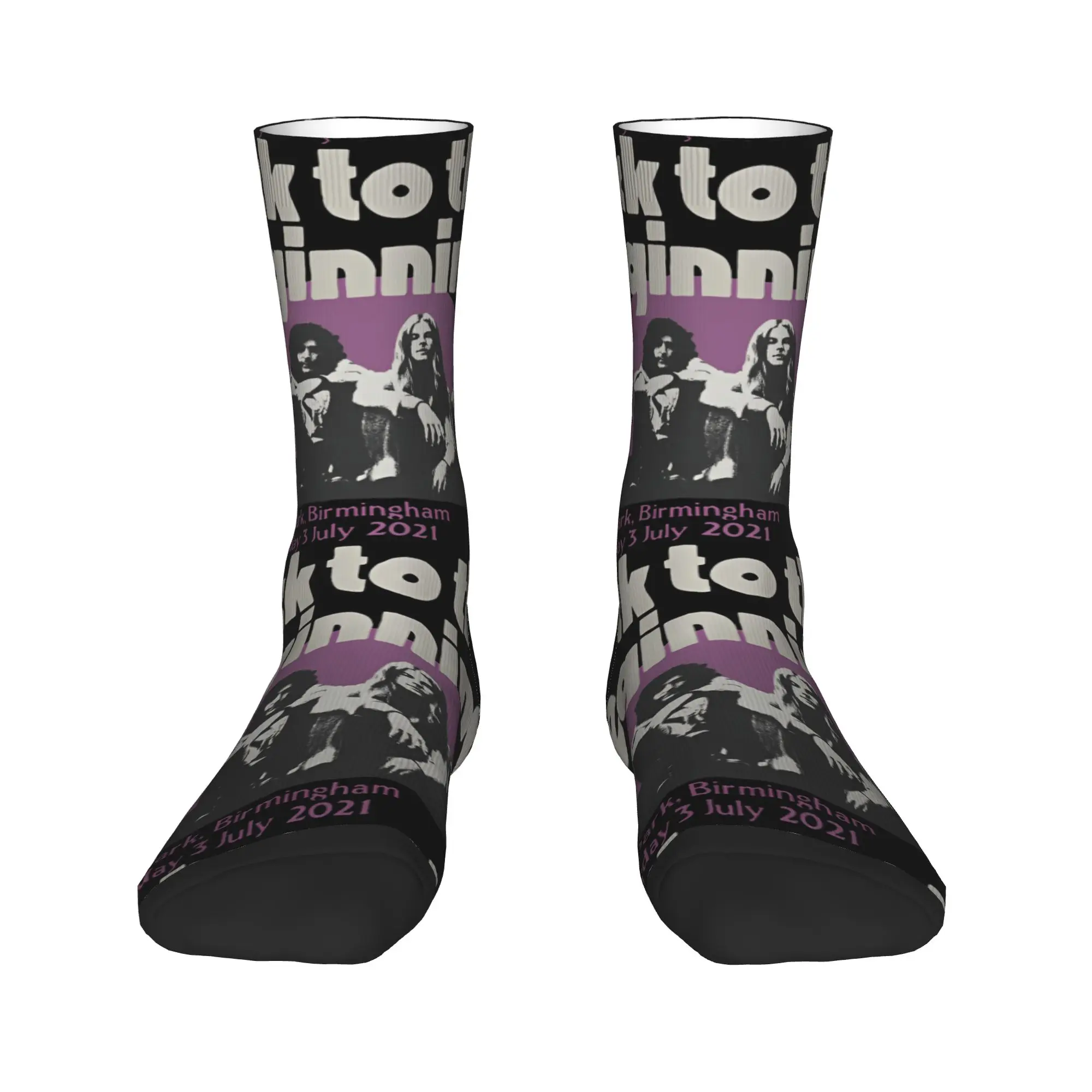 ถุงเท้าแบล็คแซเบธส์ ดีไซน์กลับสู่ต้นทาง ถุงเท้าคาวาอิ ถุงเท้ากันเหงื่อสำหรับฤดูใบไม้ร่วง ถุงเท้าวิ่งระบายอากาศสำหรับผู้ชาย