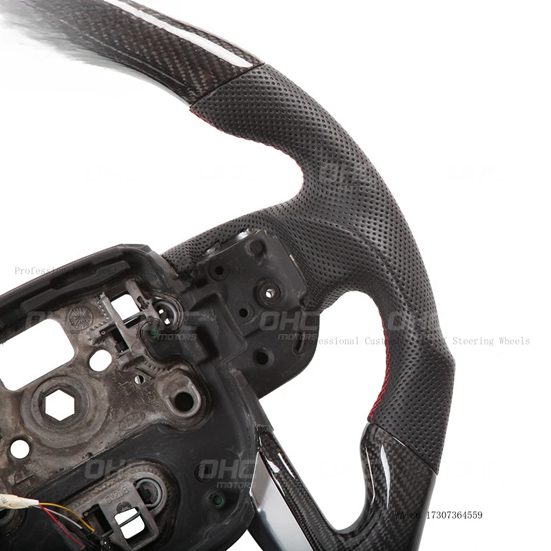 Suitable for Land Rover Range Rover Sport Evoque LED carbon fiber car steering wheel car modification steering wheel