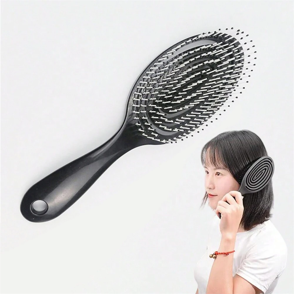 

1pc Relaxing Elastic Massage Comb Portable Hair Brush Massage Brush Brushes Head Combs