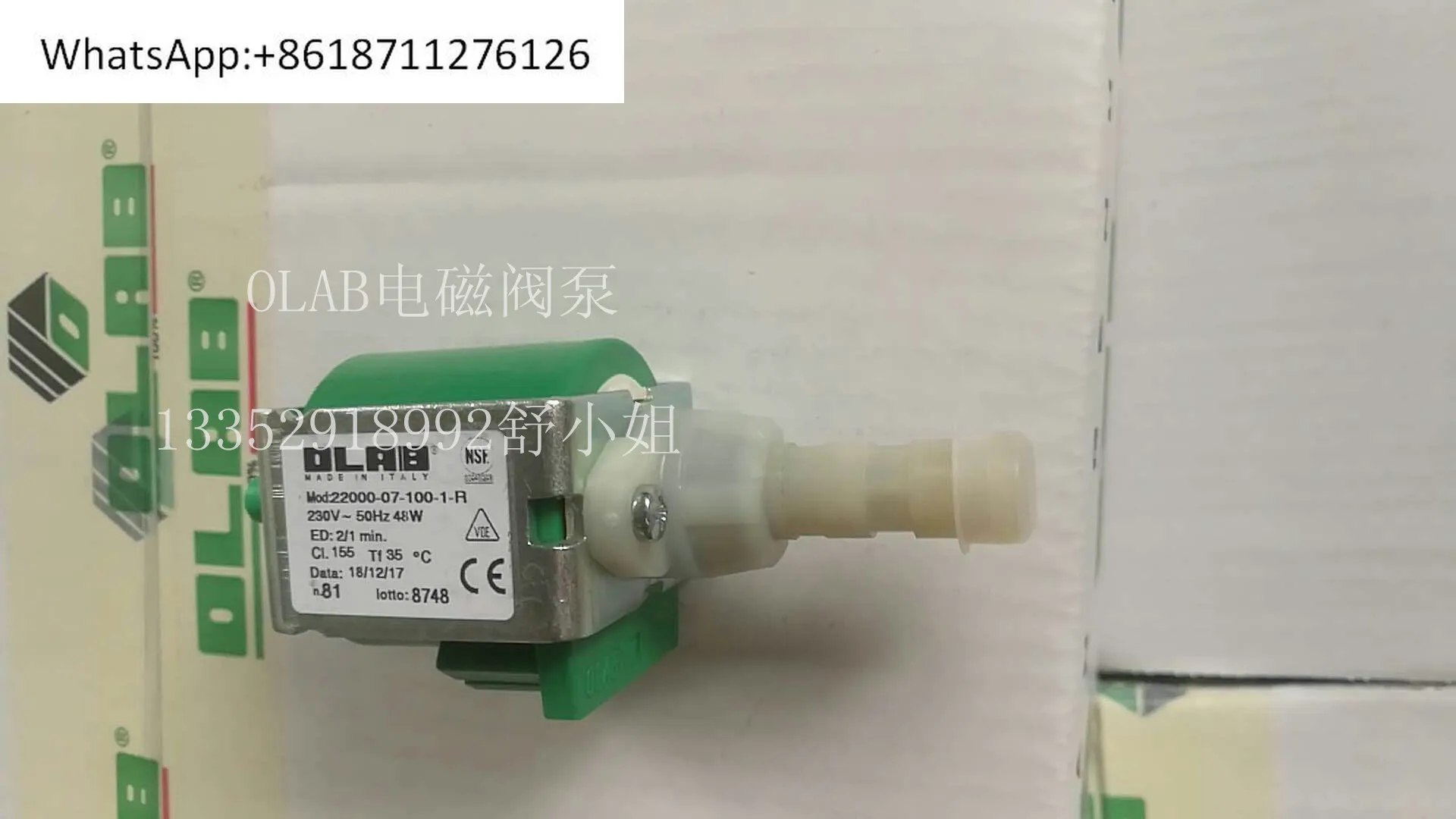 Olab Solenoid Valve…