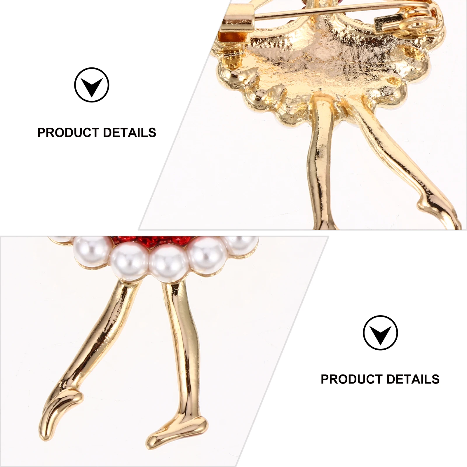

Breastpin Ballet Zinc Alloy Clothing Accessories Brooch Ballet Girl Shaped Brooch Fashion Zinc Alloy Accessory Gifts