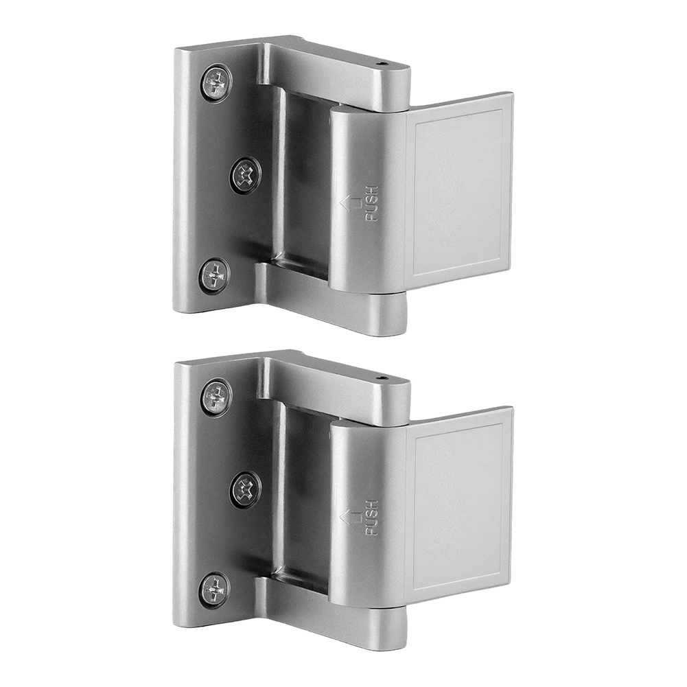 Privacy Door Latch Satin Nickel Zinc Alloy Material for Inward Opening Doors for Simple Operation Secure Fit Reliable Function