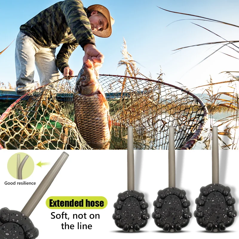 42 جرام (1.5 أونصة)/56 جرام (2 أونصة)/70 جرام (2.5 أونصة)/85 جرام (3 أونصة) أوزان صيد سمك الشبوط مع نظام تغيير سريع من الرصاص #4