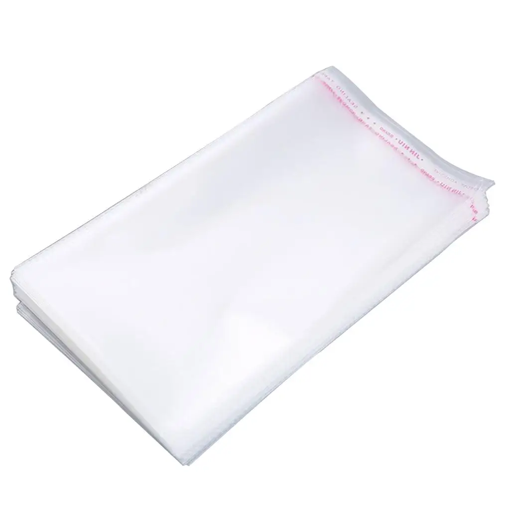 100pcs  Self Sealing Transparent  Opp Bags for Bakery, Candle, Soap, Cookie