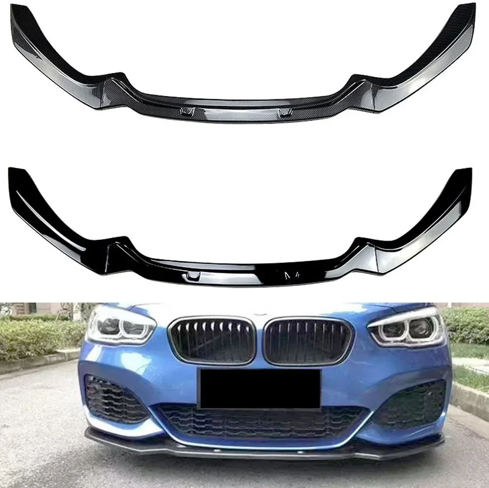 

3 Stage Front Lip Splitter Spoiler Side Lower Splitters Body Kit For BMW 1 Series F20 F21 M-Pack 118i 120i 2015-2019 MP