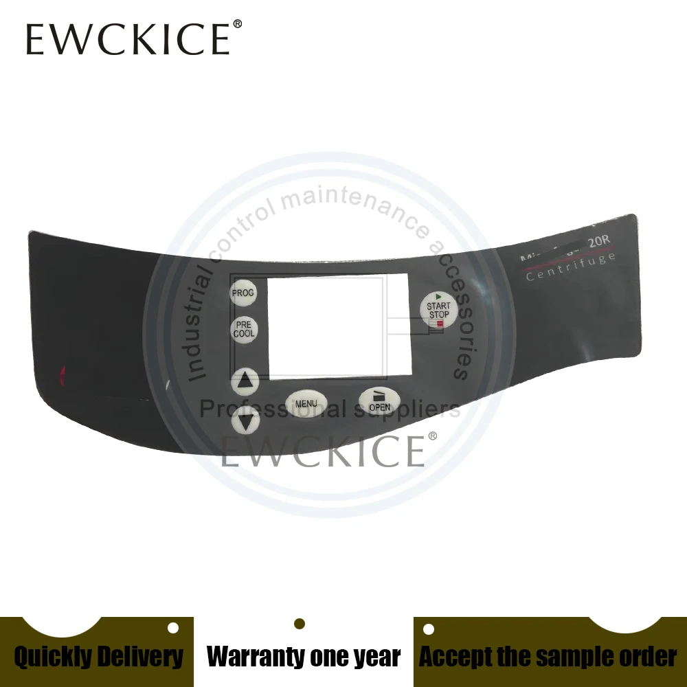 

NEW 20R Centrifuge HMI PLC Membrane Switch keypad keyboard