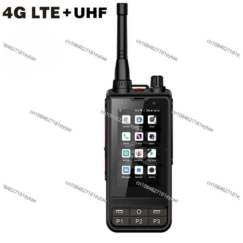 New ANYSECU W6PLUS Android 10 4G Network Radio UHF 400-470Mhz Analog Walkie Talkie