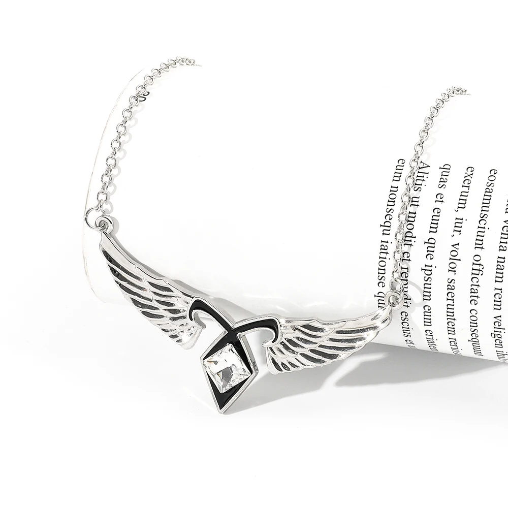 The Mortal Instruments City of Bones Necklace Angelic Power Runes Shadowhunters Pendant Necklace