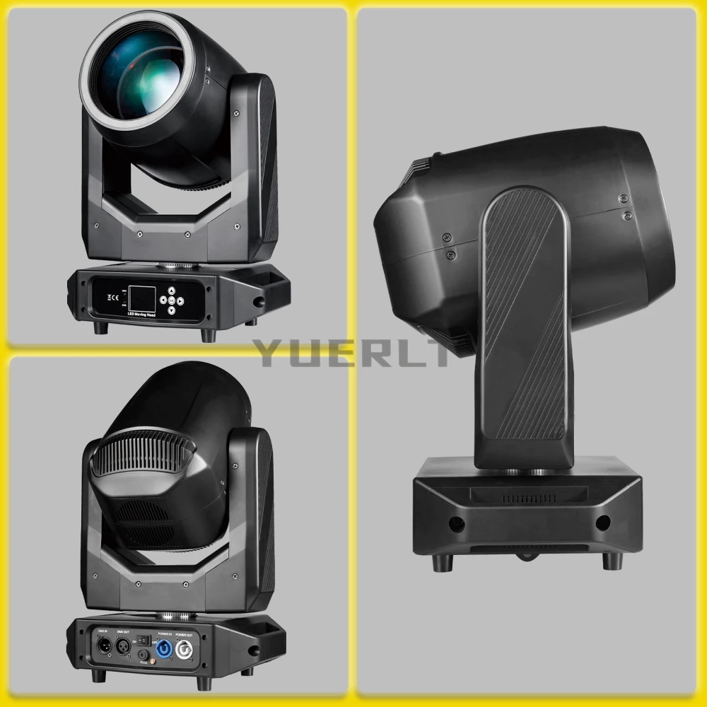 LED 300W moving head light and ring light strip RDM color and mist suitable for wedding concert DJ disco stage Christmas DMX