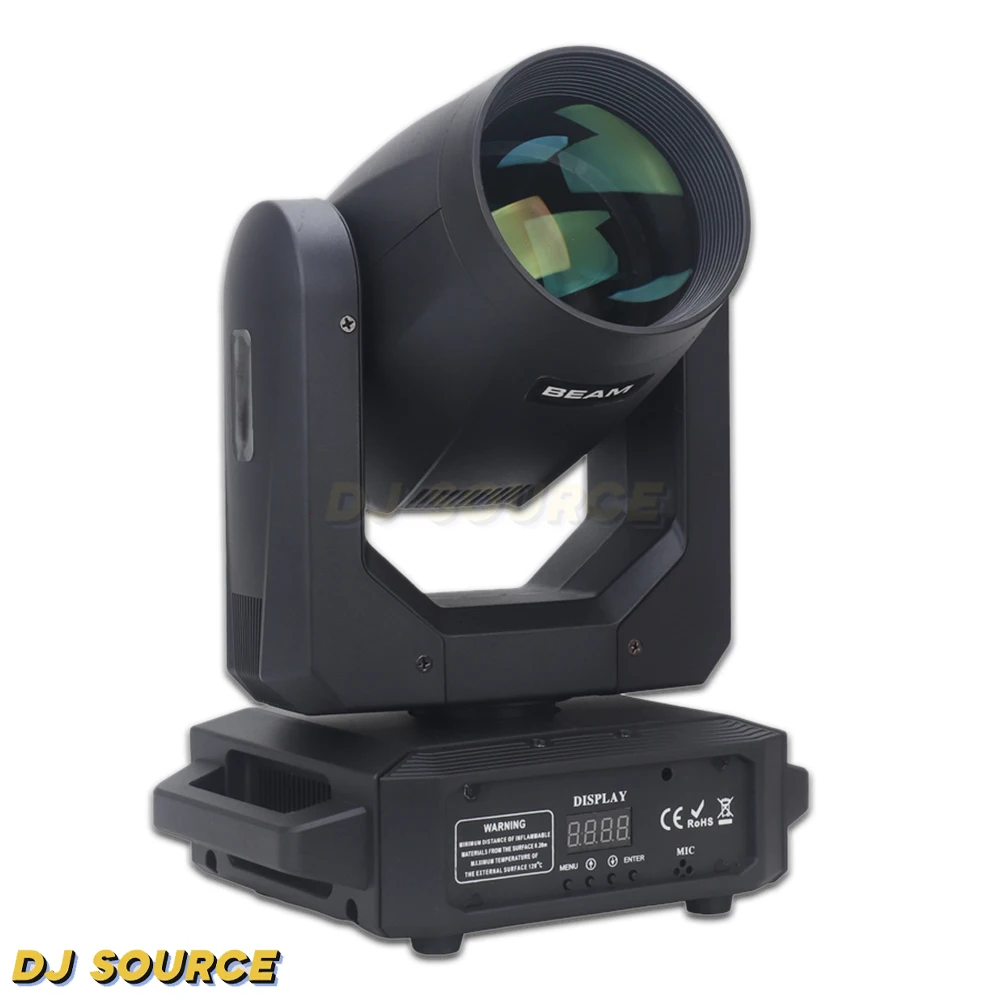 Imagem -04 - Moving Head Led Light Feixe Local Prismas Rotativas dj Dmx Stage Party Effect Disco dj Bar Pcs 200w Mais 12