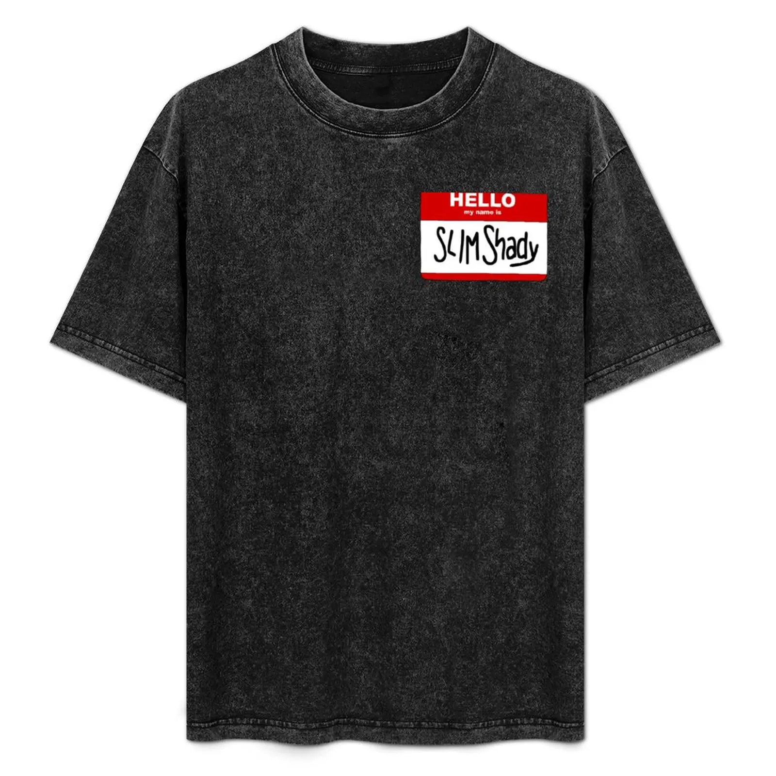 

hello my name is slim shady T-Shirt anime tshirt tops vintage t shirt men