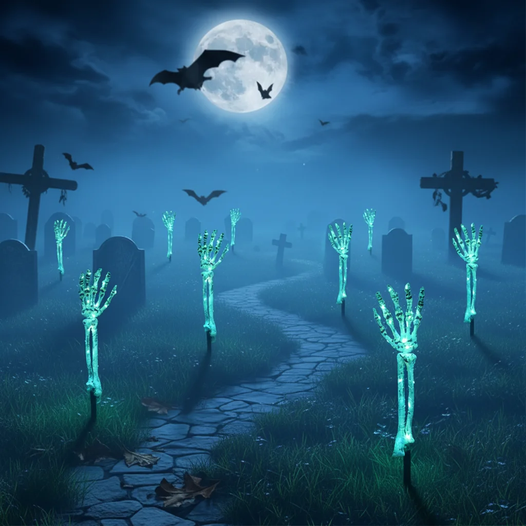 

Солнечный призрак, ручной садовый декор, декоративная атмосфера, лампа, дорожка для дворовых ламп, уличная дорожка на Хэллоуин