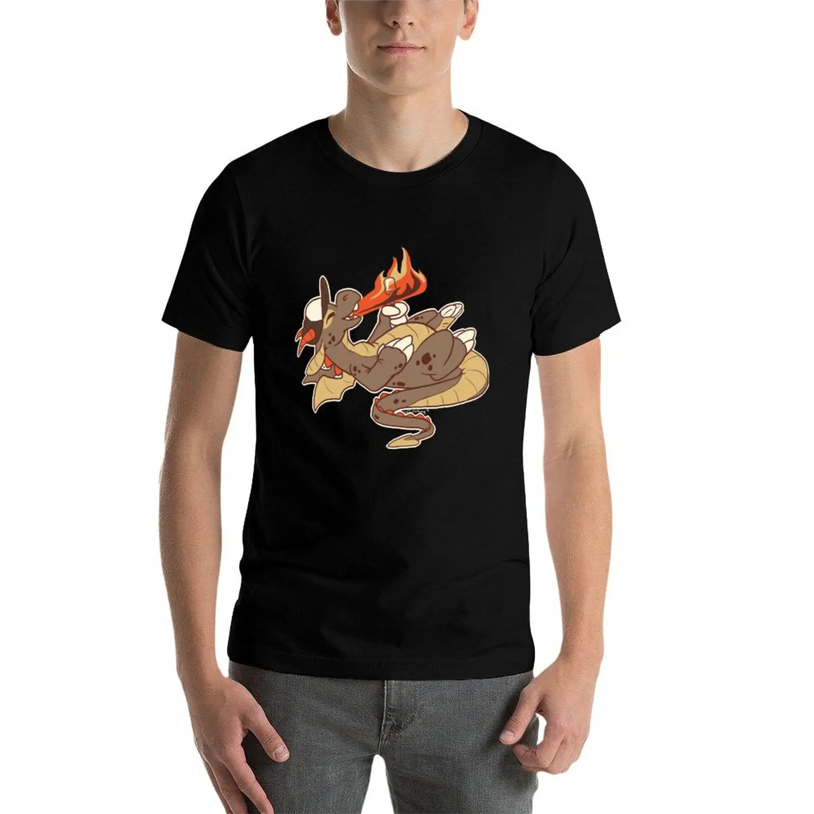 

Smores Dragon T-Shirt anime t shirts for man man t shirt summer t shirts cotton 100% T-Shirt