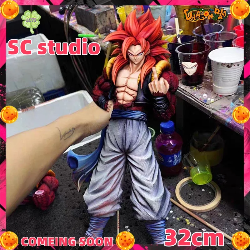 

Горячая распродажа SC studio 32 см Dragon Ball Gt Ssj4 Gogeta Фигурка Super Saiyan 4 Gogeta Фигурки Статуя из ПВХ Модель Игрушки Подарки