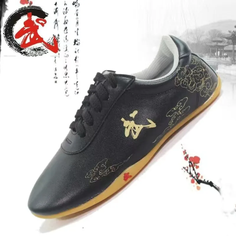 2024 New KungFu Taekwondo Wushu Taichi Shoe Unisex Top Quality Morning Exercise Martial Arts Shoes Men Women Wushu Shoes