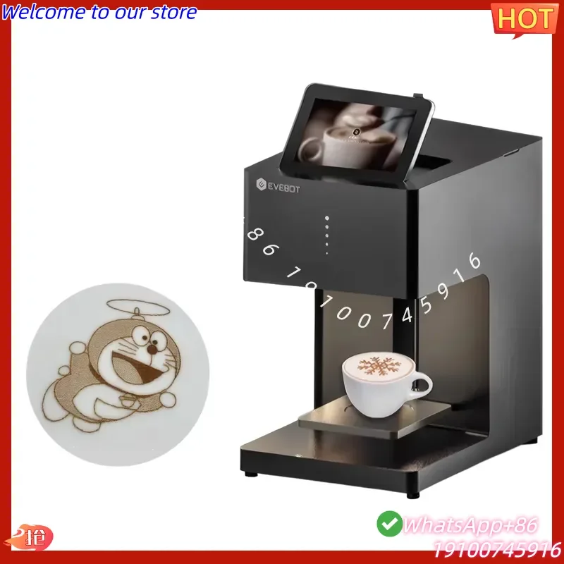 2026Hot EB-FT4 Coffee Latte Art Printer Edible Ink Cartridge 200DPI Precision Cafe Restaurant Hotel Business Reception