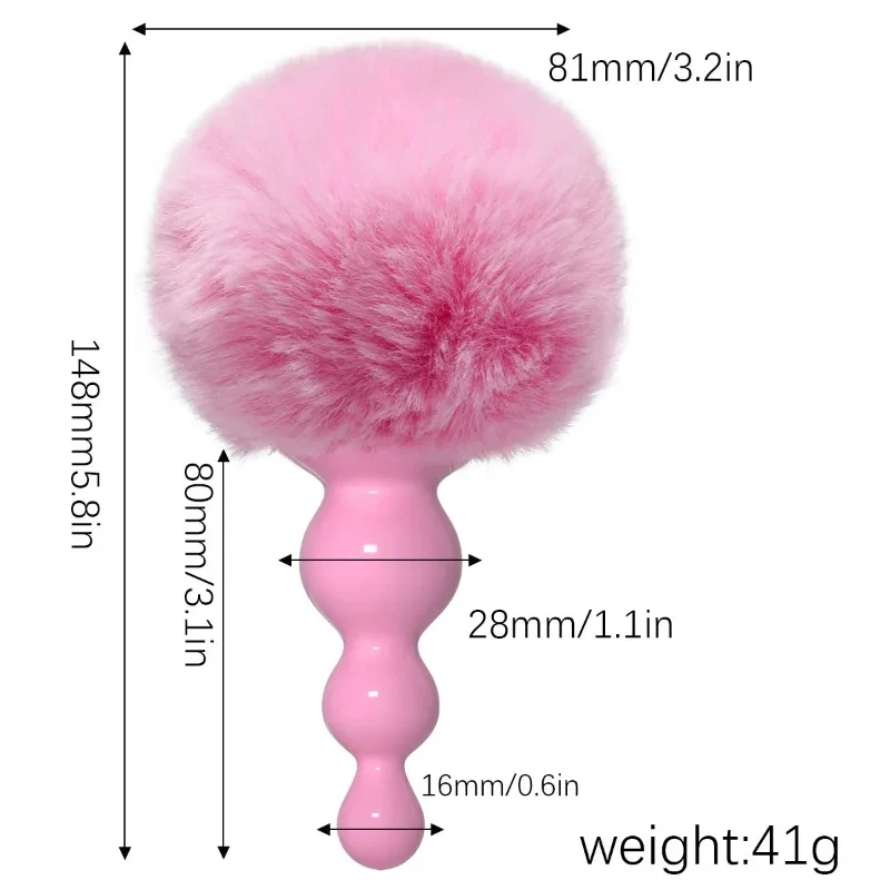 Sexy Fox Anal Plug Tail Silicone Anal Toys For Women Men Butt Plug Small Tail Cat Rabbit Anal Plug Cosplay Sex Toys For Adult