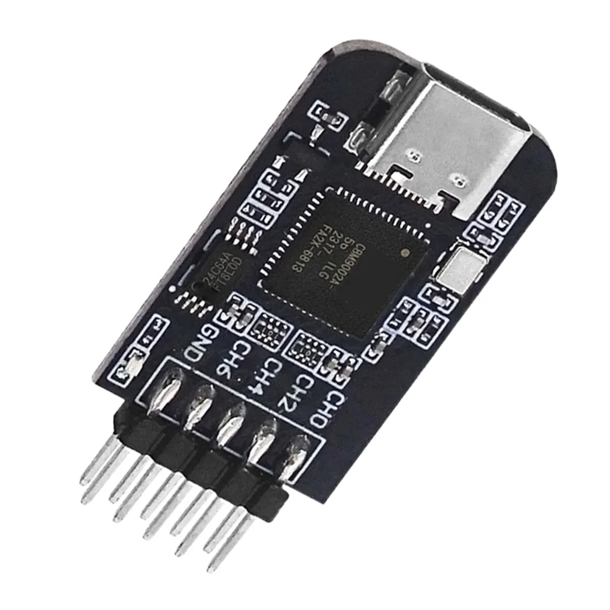 Detailhandel! NanoDLA Logic Analyzer TYPE-C SCM ARM FPGA Debugging Protocol Analyzer 24MHz SampleRate 8CH Open Source