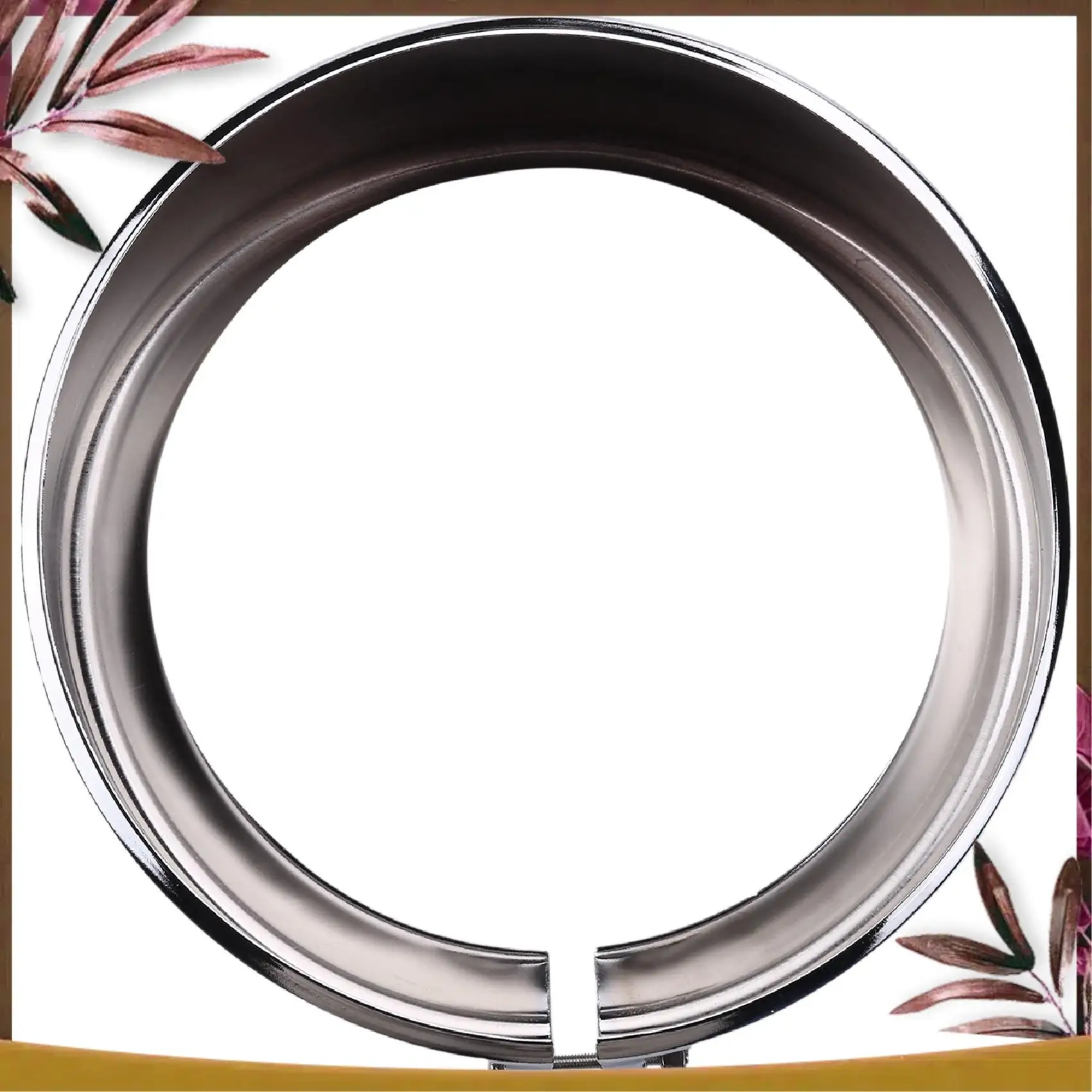 

AB59-1 шт. 7-дюймовая накладка на фару, кольцо для головного света, козырек для фар мотоцикла, хромированная декорация, совместимая с Touring Tr