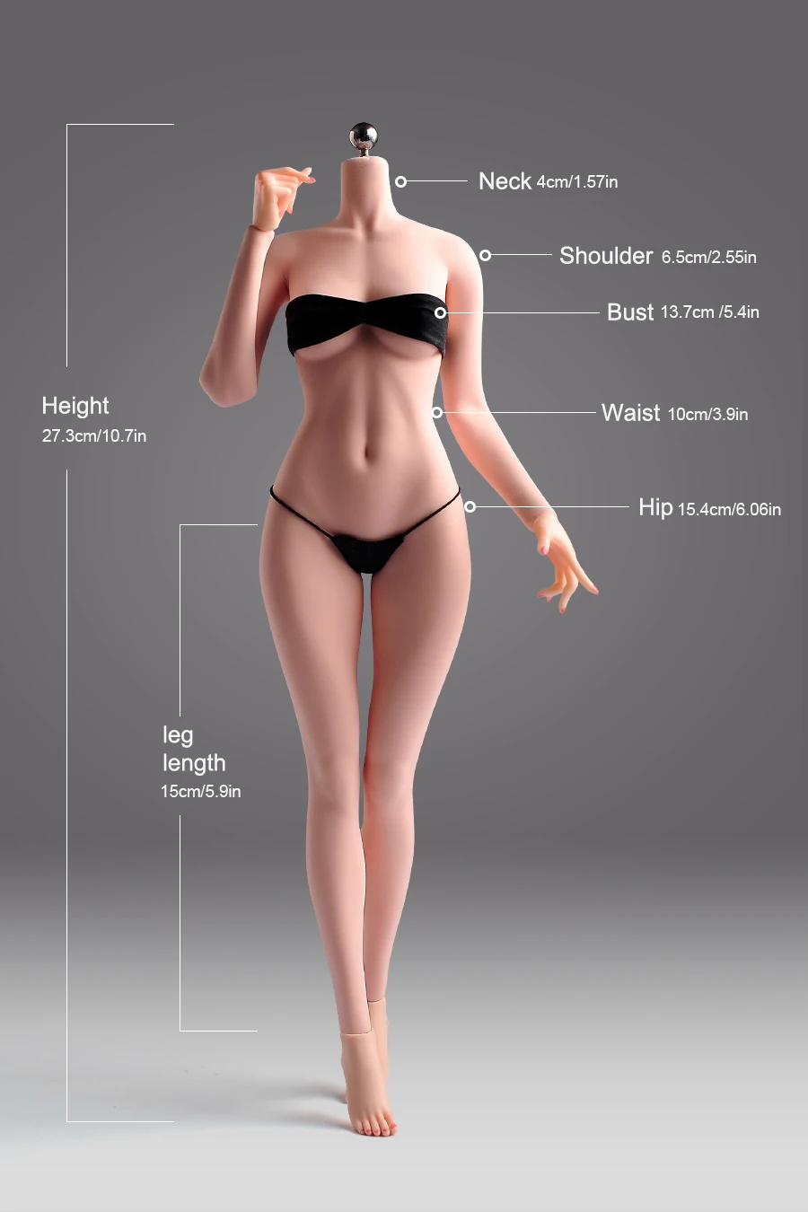 YM505 1/6 생리학적 세부 사항이있는 슈퍼 유연한 움직일 수있는 해골 실리콘 바디 12 ''여성 군인 액션 피규어 인형 모델