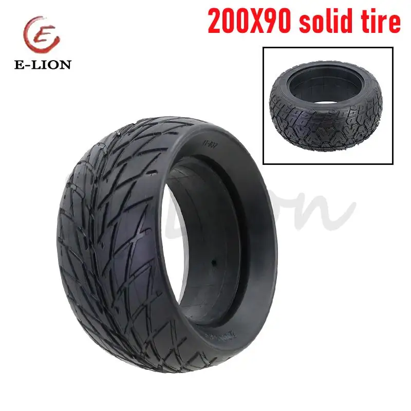 

Премиальные цельнолитые шины 200x90 – взрывобезопасная прочная конструкция, идеально подходят для электросамокатов и балансировочных велосипедов (ненадувные)