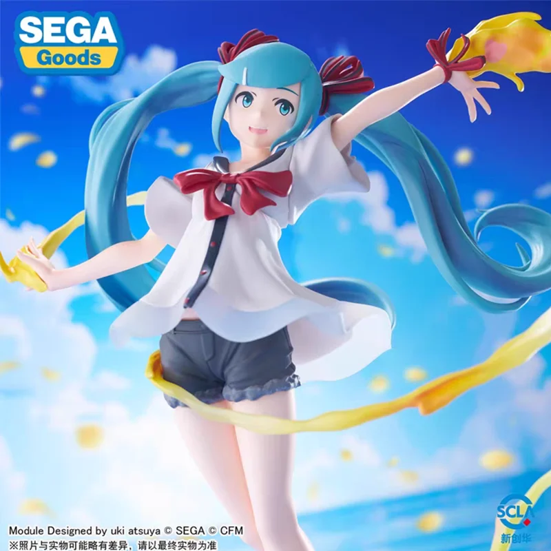 Oryginalna figurka SEGA FIGURIZMa Project DIVA MEGA39's Hatsune Miku Shine TR, model anime, kolekcjonerska lalka, ozdoby, prezenty - dostępna od ręki.