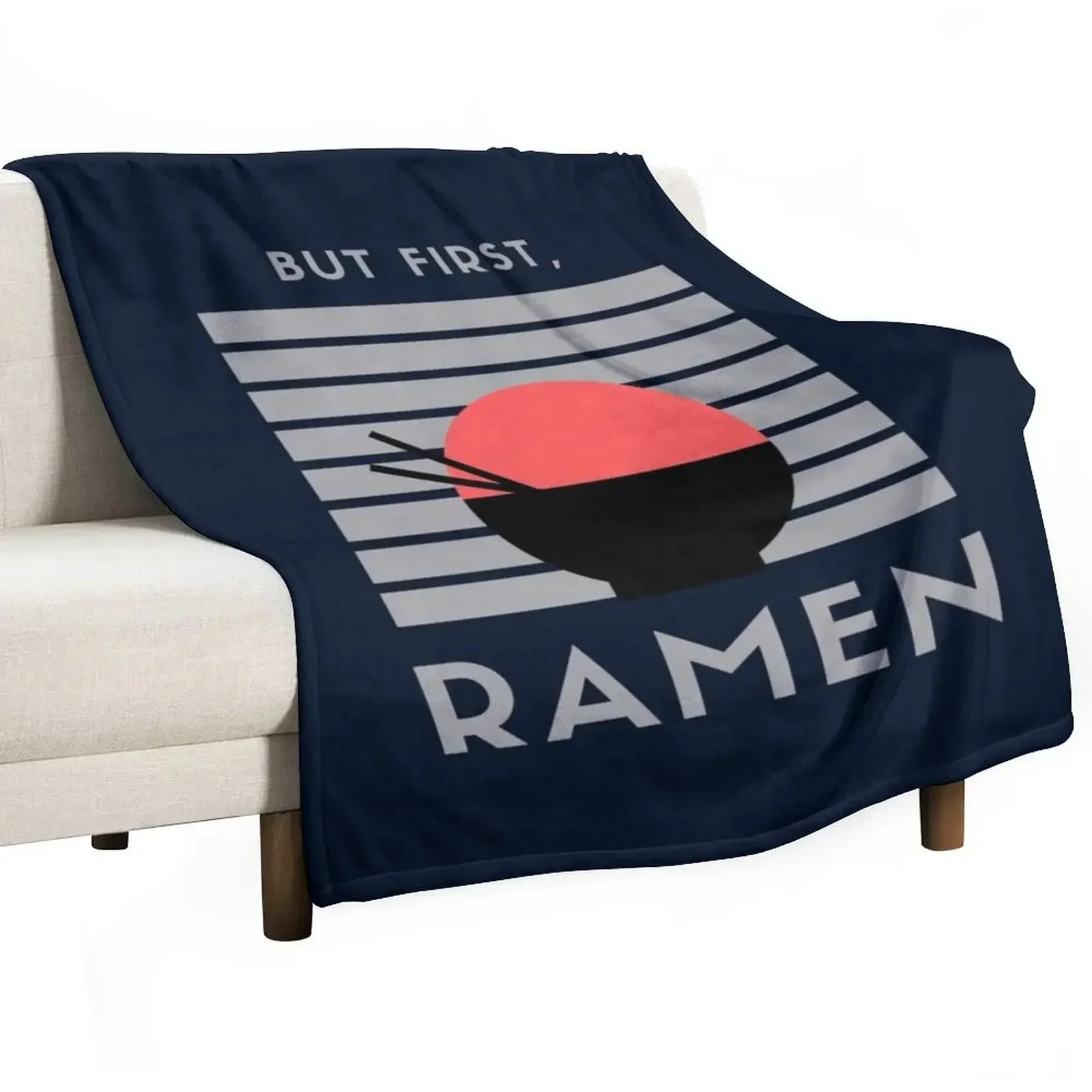 

But first, Ramen! #2 Throw Blanket Tourist Furry Blankets